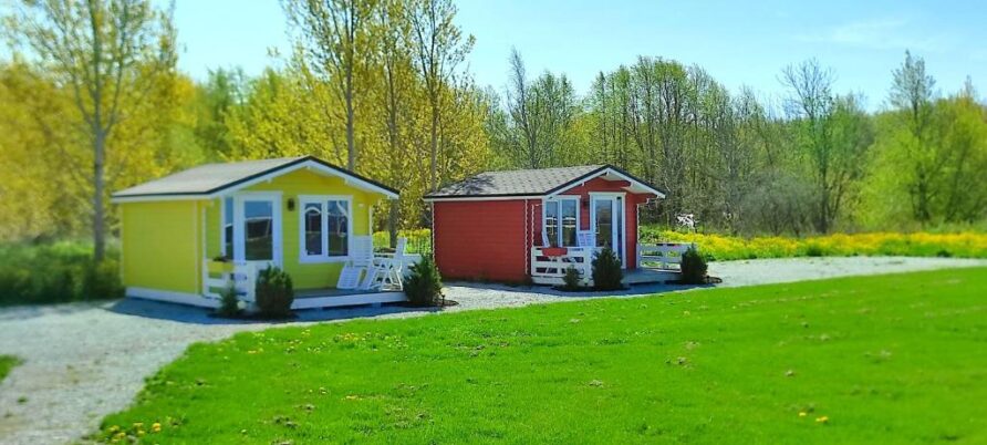 Yellow bungalow